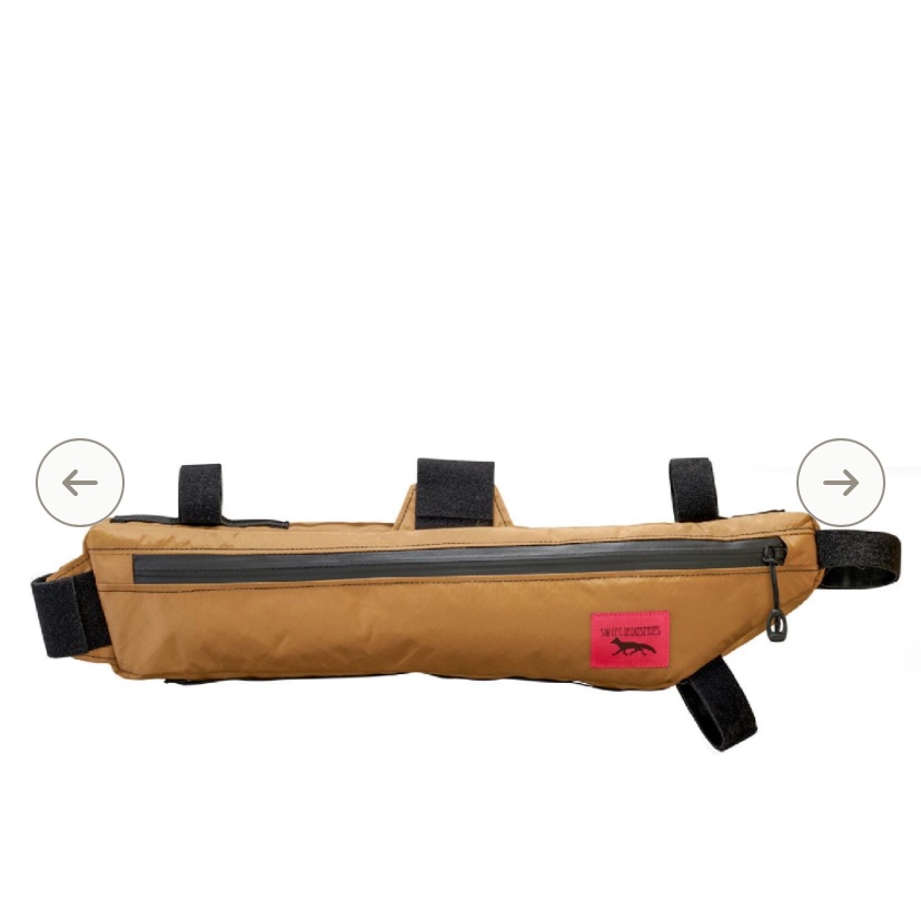 Swift Industries Bike Frame Bag With Durable Canvas Design